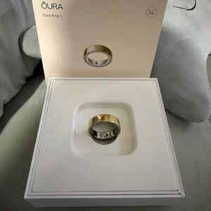 Oura Two-Tone Gold and Silver Smart Ring